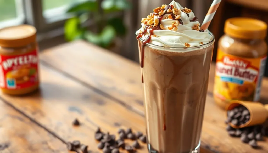 classic chocolate peanut butter protein shake