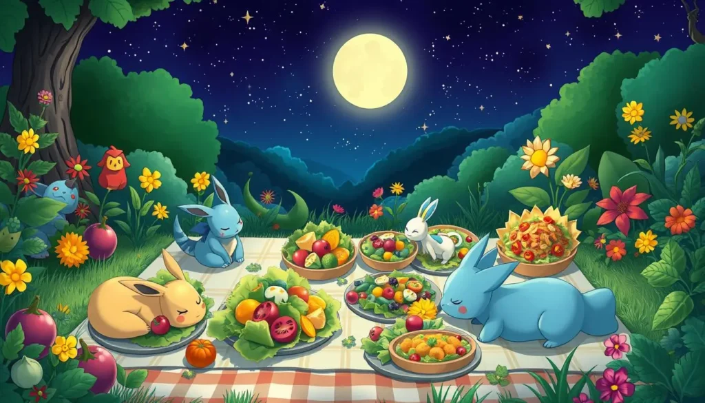 Pokémon sleep recipes